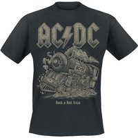AC/DC T-Shirt RNR Train S to 4XL for Men black