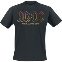 AC/DC T-Shirt About To Rock Salute S to 4XL for Men black - Image 1