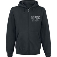 AC/DC Hooded zip World Tour 2015 S to 3XL for Men black - Image 1