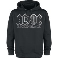AC/DC Hooded sweater Amplified Collection Back In Black XS to 3XL for Men black - Image 1