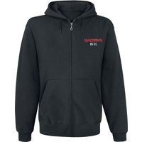 Iron Maiden Hooded zip Samurai Eddie Red Graphic L for Men black - Image 1