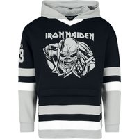 Iron Maiden Hooded sweater EMP Signature Collection M to XXL for Men white/black/grey - Image 1
