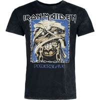 Iron Maiden T-Shirt Square Chain S to XXL for Men charcoal - Image 1