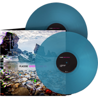 Placebo - Never Let Me Go Transparent Turquoise Double Vinyl Double LP - Image 1