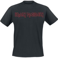 Iron Maiden T-Shirt Revised Logo S to 5XL for Men black