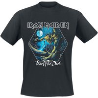 Iron Maiden T-Shirt FOTD Hexagon S to 4XL for Men black - Image 1