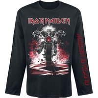 Iron Maiden Long-sleeve Shirt Eddie Bike S to XXL for Men black - Image 1