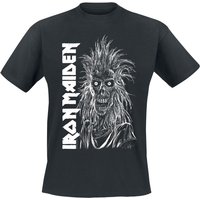 Iron Maiden T-Shirt Eponymous Vertical Logo S to 4XL for Men black - Image 1