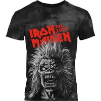 Iron Maiden T-Shirt Jumbo Scream Head S to 3XL for Men black-grey - Image 1