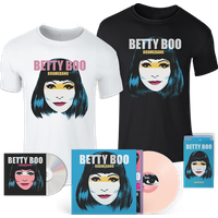 Betty Boo - Boomerang (Signed) CD + Blue Cassette + Pink Vinyl + Album T-Shirt