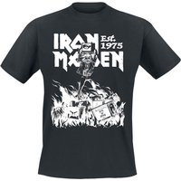 Iron Maiden T-Shirt Holy Smoke S to 4XL for Men black