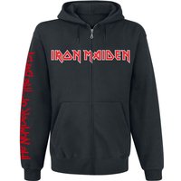 Iron Maiden Hooded zip NOTB S to XXL for Men black - Image 1