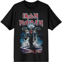 Iron Maiden T-Shirt Eddie Biker S to 4XL for Men black