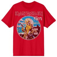 Iron Maiden T-Shirt Killers Vintage S to 4XL for Men red - Image 1