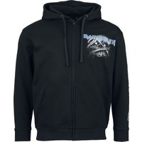 Iron Maiden Hooded zip Powerslave S to XXL for Men black - Image 1