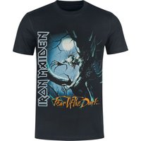 Iron Maiden T-Shirt Fear Of The Dark Heavyweight S to 5XL for Men black - Image 1
