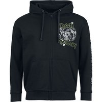 Iron Maiden Hooded zip Aces High S to XXL for Men black - Image 1