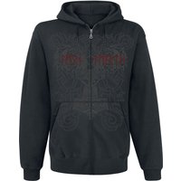 Amon Amarth Hooded zip Viking Horde M to 4XL for Men black - Image 1
