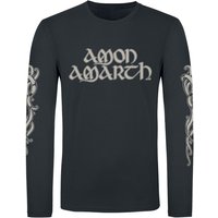 Amon Amarth Long-sleeve Shirt Horse S to XXL for Men black - Image 1