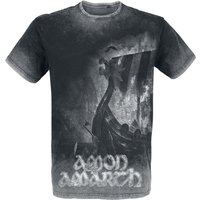 Amon Amarth T-Shirt One Thousand Burning Arrows M to 4XL for Men charcoal - Image 1