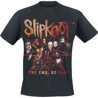 Slipknot T-Shirt The End, So Far Group Star S to 3XL for Men black - Image 1