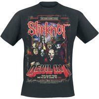 Slipknot T-Shirt The Devil In I S to XXL for Men black