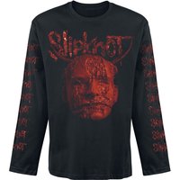 Slipknot Long-sleeve Shirt Bloody Head S to XXL for Men black - Image 1