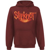 Slipknot Hooded sweater Live At MSG S to XXL for Men red - Image 1