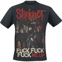 Slipknot T-Shirt Fuck Me Up S to 5XL for Men black - Image 1