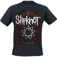 Slipknot T-Shirt Framed Flourishes S to XXL for Men black - Image 1