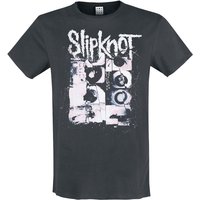 Slipknot T-Shirt Amplified Collection Eyes S to XXL for Men charcoal