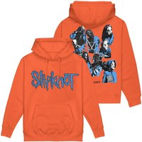 Slipknot Hooded sweater Here Comes The Pain S to 3XL for Men orange - Image 1