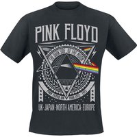 Pink Floyd T-Shirt The Dark Side Of The Moon Tour 1972 M to 3XL for Men black - Image 1