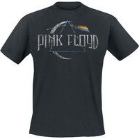 Pink Floyd T-Shirt Moon Logo S to L for Men black - Image 1