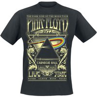 Pink Floyd T-Shirt The Dark Side Of The Moon Live On Stage 1972 S to 5XL for Men black - Image 1