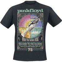 Pink Floyd T-Shirt WYWH Tracklist S to 3XL for Men black - Image 1