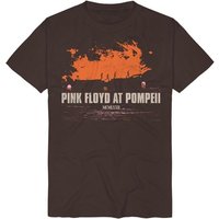 Pink Floyd T-Shirt Pompeii Album Cover Widescreen S to 3XL for Men brown - Image 1