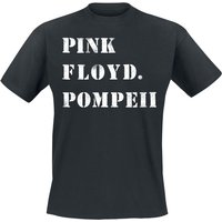 Pink Floyd T-Shirt Pompeii Stencil S to 3XL for Men black - Image 1
