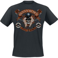 Guns N' Roses T-Shirt Roses N Chains S to 3XL for Men black - Image 1