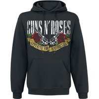Guns N' Roses Hooded sweater Appetite For Destruction Banner S to XXL for Men black