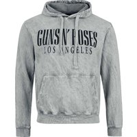 Guns N' Roses Hooded sweater Half Logo S to XXL for Men grey - Image 1