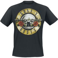 Guns N' Roses T-Shirt Distressed Bullet S to 4XL for Men black - Image 1