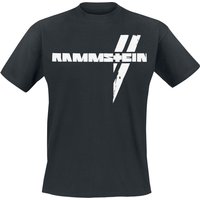 Rammstein T-Shirt Weiße Balken S to 5XL for Men black - Image 1