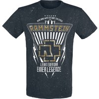 Rammstein T-Shirt Legende S to 4XL for Men black - Image 1