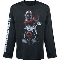 Rammstein Long-sleeve Shirt Krankenschwester M to XXL for Men black - Image 1
