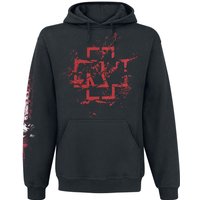 Rammstein Hooded sweater Mein Herz Brennt Spraylogo S to XXL for Men black - Image 1