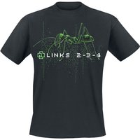 Rammstein T-Shirt Links 2-3-4 M to 5XL for Men black - Image 1