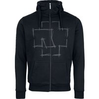 Rammstein Hooded zip Im Namen des Herren S to 3XL for Men black - Image 1