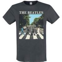 The Beatles T-Shirt Amplified Collection Abbey Road S to 3XL for Men charcoal - Image 1