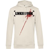 Linkin Park Hooded sweater Hybrid Theory – Red Flag S to XXL for Men beige - Image 1